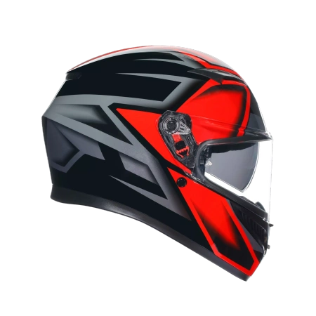 AGV K3 Compound Black/Red – Kask Integralny ECE22.06