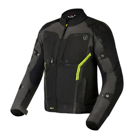 Kurtka tekstylna REBELHORN BORG Black/Dark Grey