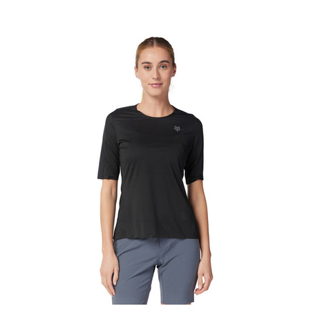 Koszulka Rowerowa FOX Lady Flexair Ascent Blk