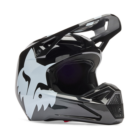 Kask motocrossowy Fox V1 Shield Black