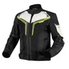 Kurtka Tekstylna OZONE Flow Black/Grey/Fluo Yellow