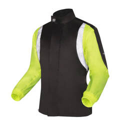 Kurtka Przeciwdeszczowa OZONE Marin Black/Fluo Yellow