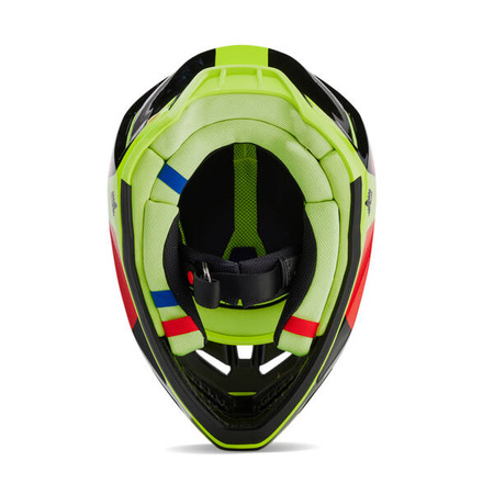 Kask Fox V3 Revise Red/Yellow