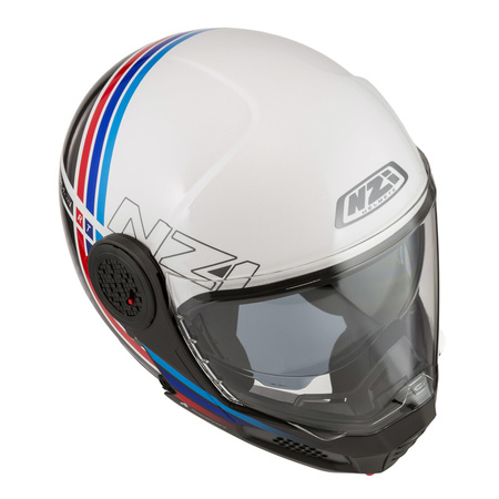 KASK MOTOCYKLOWY NZI MINIMOD DUO WATSON WHITEBLACK POWER