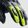 Rękawice Skórzane REBELHORN Viper Black/Grey/Fluo Yellow 