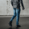Spodnie jeans REBELHORN vandal denim blue L32