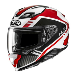 Kask Hjc F71 Tozz White/Red