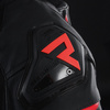Kurtka skórzanaREBELHORN FIGHTER Black/Flo Red