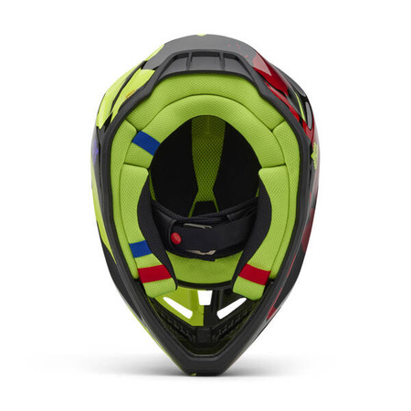 Kask FOX V3 Throttle Fluo Yellow