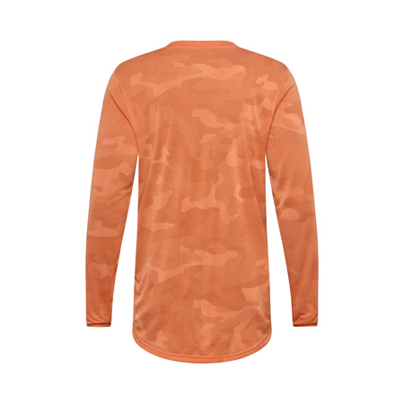 Koszulka Rowerowa Z Długim Rękawem Fox Ranger Tru Dri Coral