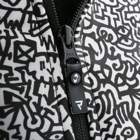 Kurtka Tekstylna REBELHORN Slash Noriaki Black/White Softshell 