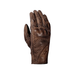 Rękawice motocyklowe skórzane damskie 4SR Monster Evo Lady Brown