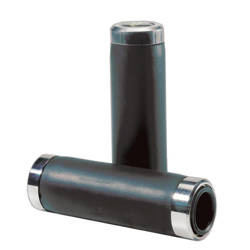 Manetki Custom Chopper Czarne PROGRIP  (22+25mm, długość 134mm)