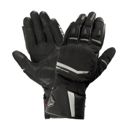 Rękawice motocyklowe SECA Compass HTX – skóra kozia, Hipora, CE, D3O