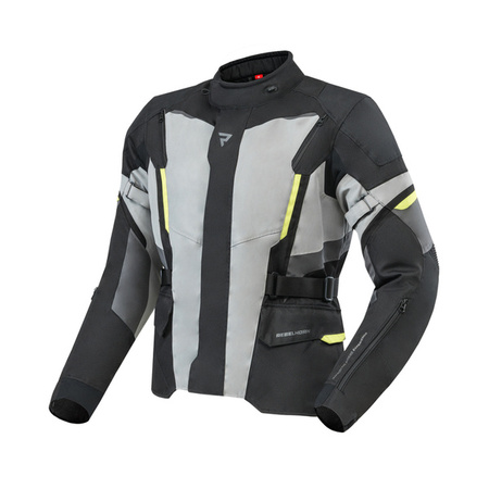 Kurtka tekstylna REBELHORN SCOUT black/grey/fluo yellow