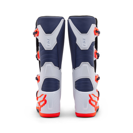 Buty motocrossowe FOX Comp White/Navy