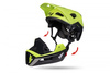 Kask Rowerowy MTB UFO Plast Defcon Two Black/Neon Yellow | Enduro Downhill Hulajnoga