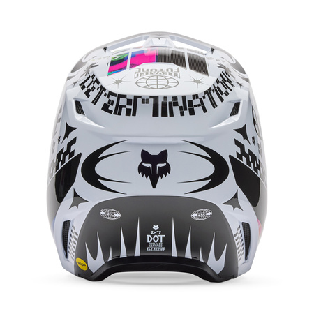 Kask motocrossowy FOX V1 Image Cosmo White/Black MIPS®