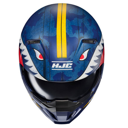 Kask motocyklowy modułowy/szczękowy HJC I20 Vanguard Call Of Duty Blue/Yellow