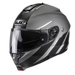 Kask motocyklowy szczękowy HJC C91 TERO black/grey