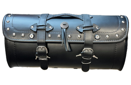 KUFER K04E 55CM ĆWIEKOWANY Z EMBLEMATEM + 2 ZAMKI