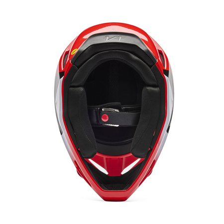 Kask motocrossowy Fox V1 Shield Fluo Red