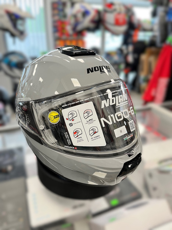 Kask Szczękowy NOLAN N100-6 CLASSICO kolor szary