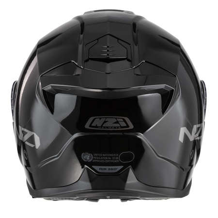KASK MOTOCYKLOWY NZI COMBI 3 DUO BLACK