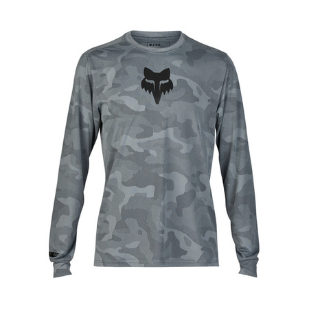 Koszulka Rowerowa Z Długim Rękawem Fox Ranger Tru Dri Cloud Grey