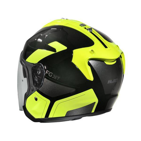 Kask motocyklowy otwarty na skuter/chopper'a HJC Fg-Jet Epen Black/Yellow