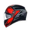 AGV K3 Compound Black/Red – Kask Integralny ECE22.06