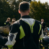 Kurtka Tekstylna OZONE Flow Black/Grey/Fluo Yellow