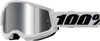 Gogle motocyklowe off road 100 PROCENT Strata 2 White/Black-Lustro