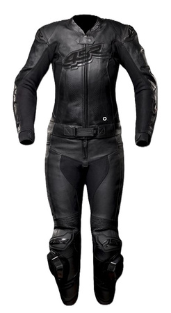 4SR RR Lady Black Series AR – Damski Dwuczęściowy Kombinezon Motocyklowy AAA