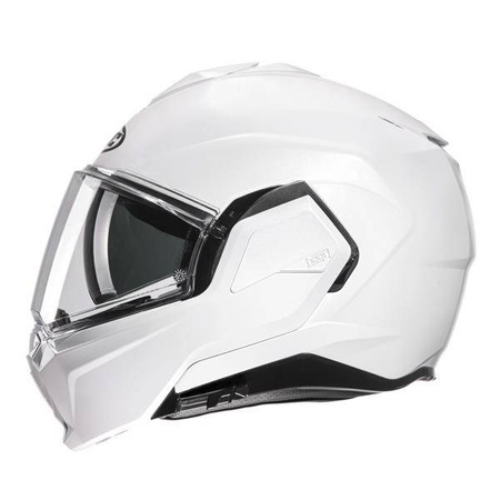 Kask motocyklowy szczękowy HJC I100 PEARL white