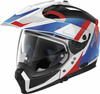 Kask szczękowy NOLAN N70-2 X 06 SKYFALL N-COM 60 biały/niebieski/czerwony