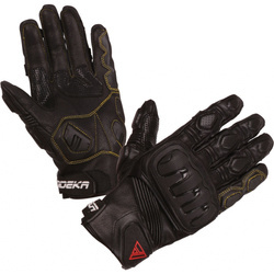 Rękawice Baali Modeka Czarne sportowe krótkie