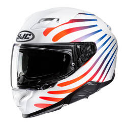 Kask motocyklowy integralny HJC F71 Zen White/Red