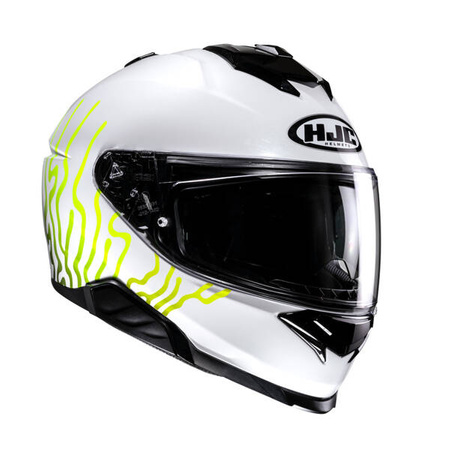 Kask motocyklowy integralny HJC I71 Celos White/Black