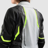 Kurtka Tekstylna REBELHORN Hiker Iv Lady Black/Grey/Fluo Yellow