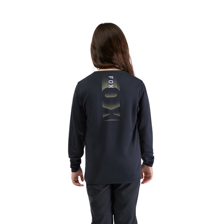 Koszulka Rowerowa Z Długim Rękawem Fox Junior Defend Park Black