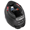KASK MOTOCYKLOWY NZI GO RIDER STREAM DUO MATT BLACK