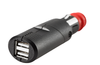 Adapter ZŁĄCZE USB 12V Gniazdo zapalniczki DIN