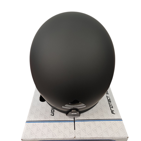 Otwarty Kask APEX JI100 Solid matt black z blendą na choppera skuter