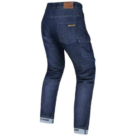 Spodnie Jeans BROGER Ohio Tapered Fit Washed Navy W42l34