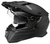 Kask motocyklowy off road z szybą O'Neal D-SRS SOLID V.22 black
