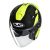 Kask motocyklowy otwarty na skuter/chopper'a HJC Fg-Jet Epen Black/Yellow