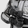 Rękawice Skórzano-Tekstylne REBELHORN Tracer Wp Black