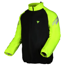 Kurtka przeciwdeszczowa MODEKA Flex Dry czarny/neonowy