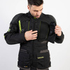 Kurtka tekstylna REBELHORN PATROL Black/Flo Yellow